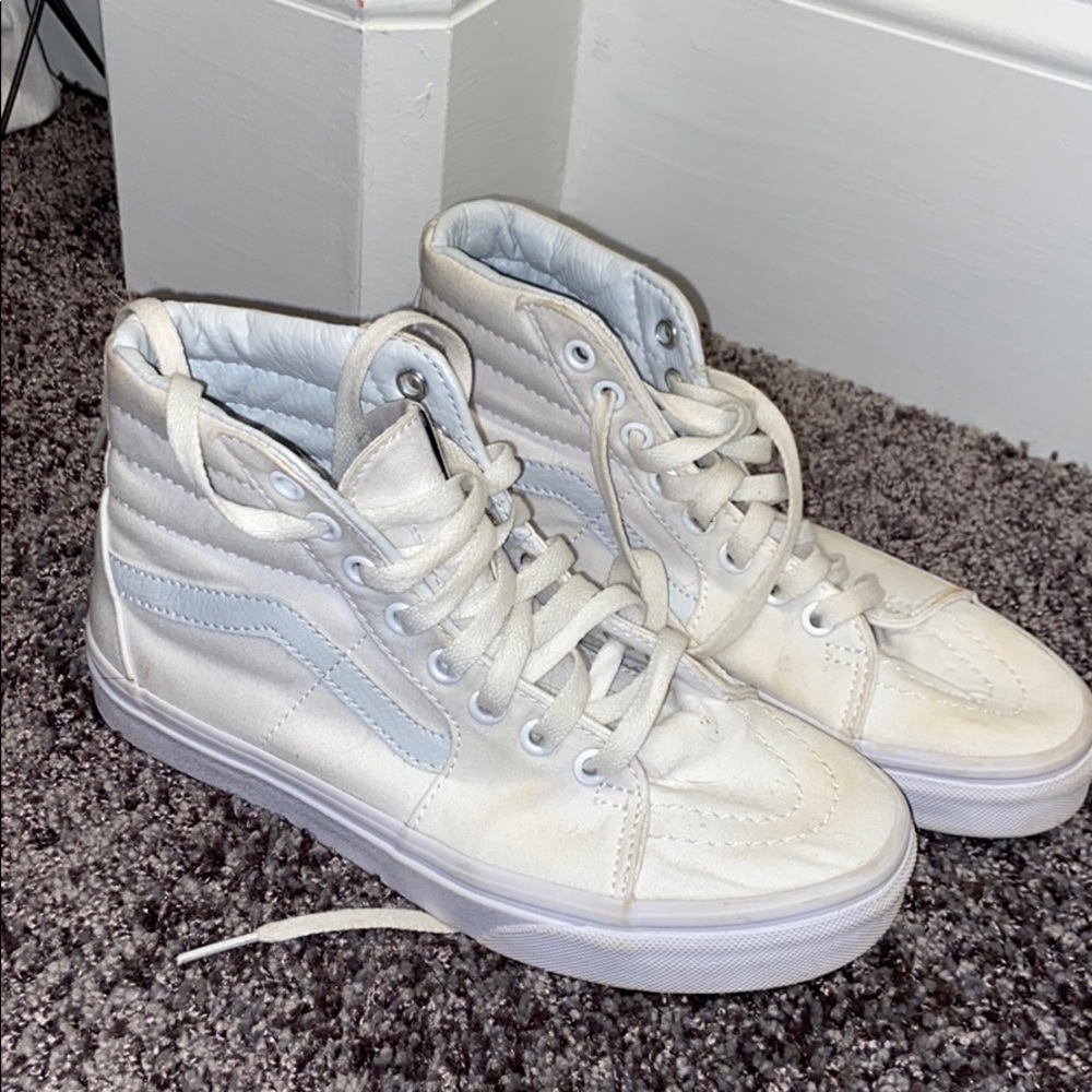 White High top vans